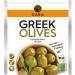 GAEA Organic Green Olives with Stone | 8 x 150g | Hand-harvested & marinated in olive oil | Perfect as a snack Green Organic with Stone