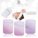 Dukal Stretch Headbands - Pack of 48 Disposable Spa Headbands | White with Hook and Loop Closure | Elastic and Soft Material - Buy Online on GoSupps.com