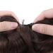 SEGO Hairpiece Bun Hair Tie - Voluminous Medium Brown Hair Extensions (50g) for Gorgeous Updos - Buy Online on GoSupps.com