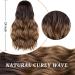 SHUOPUS Long Ombre Brown T Part Synthetic Lace Front Body Wave Wig 24inches - Buy Online on GoSupps.com