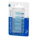 Curaprox interdental brushcs 410 perio refill 5 pieces blue 2.8 mm diameter 10 mm effectiveness refill pack without holder blue 5 pieces (1 Pack)