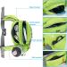 Buy ZeroTo Multi-Pocket Waterproof Sport Drinking Belt - Lightweight Green Hip Pocket Bottle Holder for Walking & Cycling - Buy Online on GoSupps.com