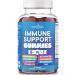 8 in 1 Immune Support Booster Supplement with Elderberry Vitamin C and Zinc 50mg Vitamin D 5000 IU Turmeric Curcumin & Ginger B6 Echinacea (8 in 1 Gummies (Pack of 1)