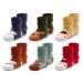 Moon Tree Baby Non Slip Winter Socks Boys With Grips Warm Socks Girls Thick Towelling Socks 6 Pairs 0-12 Months Christmas Mix 5098