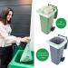 Biomat Compostable 80L Garbage Bags - 10 Premium Organic Waste Bags for Bio & Residual Waste Bin - Climate Neutral - Made in Germany - Buy Online on GoSupps.com