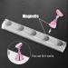 Justotry 2 Set Pink Nail Stand - Press On Nails Display & Tips Holder for Beginners | Acrylic Nail Accessories & DIY Manicure Tool - Buy Online on GoSupps.com