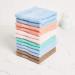 Luxurious 100% Ring-Spun Cotton Washcloths Set of 12 - 13x13 Size, Thick & Absorbent - Soft, Lint-Free Face Towels for Bathroom - Buy Online on GoSupps.com