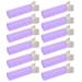 Volumizing Hair Clips Hair Root Volumizing Clips Volumizing Root Clips for Hair Hair Volume Clips for Roots (12 Pcs Purple)
