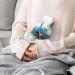 Blue Peacock Hot Water Bottle with Plush Cover - Hand Warmer for Adults & Children | 26.5x15.3cm - Shop Internationally! - Buy Online on GoSupps.com