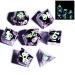 Halloween Dice Glow in The Dark Dice Layered Dice Halloween Theme Dice Sticker Dice MINI PLANET DND Dice Polyhedral Dice Sharp Dice Galaxy Dice Handmade Dice Handcrafted Dice(Halloween DICE 3)