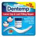Dentemp Maximum Strength Loose Cap and Lost Filling Repair - Dental Repair Kit for Instant Pain Relief - Temporary Filling for Tooth - Long Lasting Tooth Filling