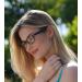 Eyekeper Computer Reading Glasses - UV Protection Anti-Blue Light Scratch-Resistant | Spring Hinges | Yellow Tinted Black & Brown Frames 0.5 Dioptries BB40 Lens - Buy Online on GoSupps.com