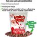 Personalised Bag Of Santa's Nuts Delicious Milk Chocolate Covered Peanuts for Fun Xmas Christmas gift Joke - Buy Online on GoSupps.com