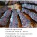 The Biltong Man Peri-Peri Fatty Beef Biltong 500g - High Protein Healthy Chilli Beef Snack - Buy Online on GoSupps.com
