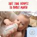 NUK Glass Baby Bottles Set  - First Choice+ - 2 x 240ml + 2 x 120ml - Buy Online on GoSupps.com