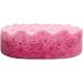 Raspberry Slushie Exfoliating Soap Sponge - 250g - Moisturising Shea Butter - Fruity Scent - Vegan Friendly - Puddle of Wax - Made in The UK - Buy Online on GoSupps.com