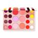 Alice+Jane Colorful 3 in 1 Candy Eyeshadow+Highlighter+Blusher Beauty Flavor Palette