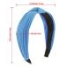 Siquk 15-Piece Top Knot Headband Set for Women - Wide Cloth Headbands in Candy Colors - Buy Online on GoSupps.com