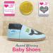 Soft Sole Leather Baby Shoes for Boys and Girls 6-12 Months - Woshy Whale Design - Buy Online on GoSupps.com