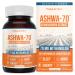 Ashwa-70 : Ashwagandha Extract - 35% Withanolides | Max Strength Highest Withanolide Concentration - Mood & Performance - Enhanced Absorption with BioPerine Black Pepper (60 Capsules)