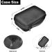 Barber Trimmer Travel Storage Organizer - Case for Hair Clipper with Mesh Pocket - Fits T Finisher Liner Comb Cutting Guide Clipper Blade Oil Cleaning Brush - Grooming Kit Bag - Buy Online on GoSupps.com