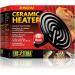 Exo Terra 250 Watt Ceramic Heat Emitter - Heat Lamp for Reptiles and Amphibians - Buy Online on GoSupps.com