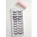Eyelashes Fluffy Wispy Curly Long Natural Lashes 3D Faux Mink Lashes 10 Pairs mixed sizes W/ 5oz Eyelash Waterproof Glue Black