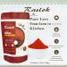 Raslok 100% Pure Kashmiri Chilli Powder 100gm - 3.5OZ (Deggi Mirch Low Heat) | Ground Indian Spices| Indian Origin || Traditional & all natural Indian Spice blend || - Buy Online on GoSupps.com