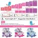Rosyou Kids Roller Skates with Light Up Wheels | Adjustable Sizes for Girls Boys Beginners | Sports Protective Gear Included | Toddler Skating Shoes in Pink - Medium (13C-3Y US) - Buy Online on GoSupps.com
