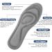 Buy WLLHYF Memory Foam Insoles - Comfort Cushioning Shoe Inserts for Men & Women | Relief Foot Pain (Grey W5-10US - Buy Online on GoSupps.com