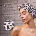 GRACE & COMPANY Luxury Shower Cap for Women - Waterproof, Reusable & Breathable - Lucie - Buy Online on GoSupps.com