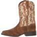Ariat Patriot Youth Cowboy Western Boots - Antique Mocha Washed Suede/Sand Camo Print - Size 1 (Little Kid) - Buy Online on GoSupps.com