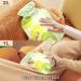 Naanle Kiwifruit Lemon Heat Bottle - 1L Transparent Hot Water Bottle for Bed Hand & Foot Warmer | Pain Relief & Cold Therapy | International Shipping - Buy Online on GoSupps.com