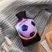 Football Hot Water Bottle with Plush Cover - Hand Warmer for Adults & Kids | 26.5x15.3cm - International Shipping Available - Buy Online on GoSupps.com