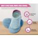 Dookeh Baby Shoes - Non Slip Soft Sole Sneakers for Boys and Girls | Toddler Infant Sock Shoes 6-9 Months | Gray - Buy Online on GoSupps.com