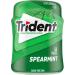 Trident Unwrapped Spearmint - 6 Bottles (300 Pieces) - Sugar-Free Gum Spearmint 50 count (Pack of 6) - Buy Online on GoSupps.com
