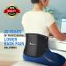 Back Brace for Lower Back Pain Relief | Lumbar Support Belt for Herniated Disc & Sciatica | Adjustable Breathable Design | Fits Waist 37-48 - Buy Online on GoSupps.com