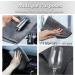 XANGNIER Thickened Magic Cleaning Cloth 8 Pcs - Lint Free & Reusable Microfiber Rag for Windows, Mirrors, Glass & Car Cleaning - Gray - Buy Online on GoSupps.com