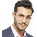 OCCI CHIARI Stylish Round Reading Glasses | Lightweight Comfort Readers for Men & Women | 1.5x Magnification - Buy Online on GoSupps.com