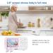 VTech Video Baby Monitor with 1000ft Long Range  Auto Night Vision  2.8 Screen  2-Way Audio Talk  Temperature Sensor  Power Saving Mode  Lullabies and Wall-mountable Camera with bracket  White 2.8" screen - Buy Online on GoSupps.com