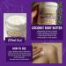 Coconut Body Butter for Women | Hydrating Body Cream with Pure Coconut Oil Cupua u & Murumuru for Dry Skin - Buy Online on GoSupps.com