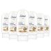 Dove Nourishing Hand Sanitizer 99.99 percent Effective Against Germs Shea Butter and Warm Vanilla Antibacterial Gel with 61 percent Alcohol and Lasting Moisturization For Up to 8 Hours 2 oz 6 Count Aloe Vera 2 Fl Oz (Pack …