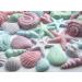 Mermaid Edible Seashells - Fondant Cupcake Toppers Nautical Ariel Cake Topper Under The Sea Party Summer Beach Wedding - Buy Online on GoSupps.com