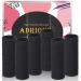 ADRIONE Black Hair Ties No Damage 120 Pack Black Hair Ties for Women Girls Curly Hair Seamless Black Hair Tie No Damage Hair ties for Thick Hair Black Elastic Hair Ties No Damage for Men Bun Hair Tie