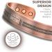 Willis Judd Philippians 4:13 Men's Copper Magnetic Bracelet - Strength Prayer Bangle for Wellness - Buy Online on GoSupps.com