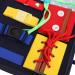 Busy Board Keep Body Mind Restore Daily Life Skills Children Intellectual Development Sensory Board Cloth for Autism for Memory Loss - Buy Online on GoSupps.com