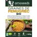 Organic Fenugreek Seeds 500G | Top Quality | Digestion Detox Hormonal Disorders Muscle Gain - Buy Online on GoSupps.com