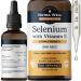 Nutra Well Vitamins Selenium 200mcg - 300 Servings Liquid Selenium Drops with Vitamin E - Selenium Supplement for Immune Support, Strong Heart, Radiant Skin and Thyroid Support - Selenium Liquid 1 - 300 Servings