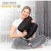 Alkamto Memory Foam Travel Pillow with Cotton Cover and Portable Bag - Ideal for Travel, Camping, and Outdoor Activities - Buy Online on GoSupps.com