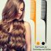 2 Pack Wide Tooth Comb Set for Wet Curly Hair - Detangling & Styling Comb for Men & Women - Anti Static & Heat Resistant - Buy Online on GoSupps.com